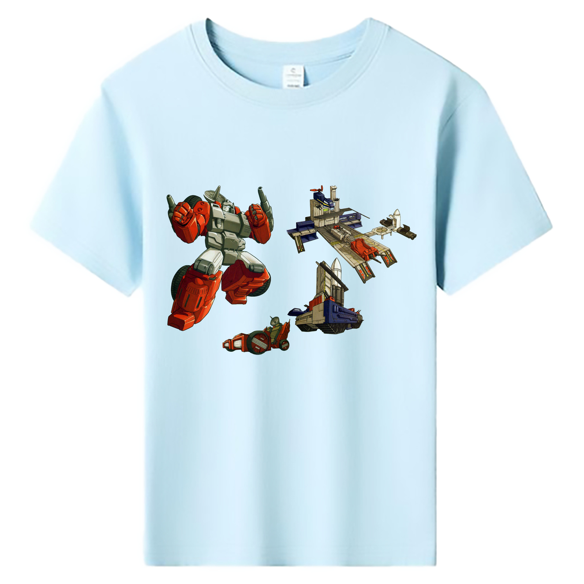 （画像用）  綿100％キッズTシャツ（フロントプリント）